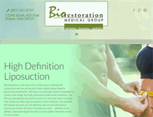 Tablet Screenshot of biorestoration.com